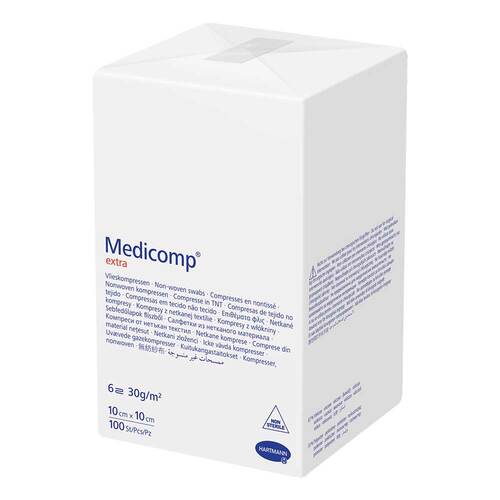 Medicomp Extra Kompressen 10x10 cm unsteril - 1