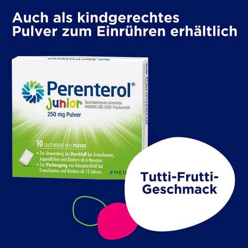 Perenterol forte 250 mg bei akutem Durchfall &amp; zur Vorbeugung - 8