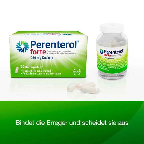 Perenterol® forte 250 mg bei akutem Durchfall &amp; zur Vorbeugung - 5
