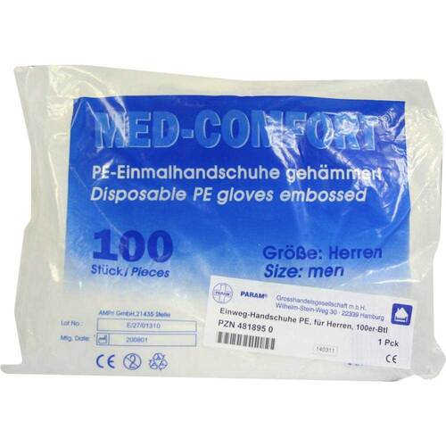 Handschuhe Einmal f&uuml;r Herren B - 1