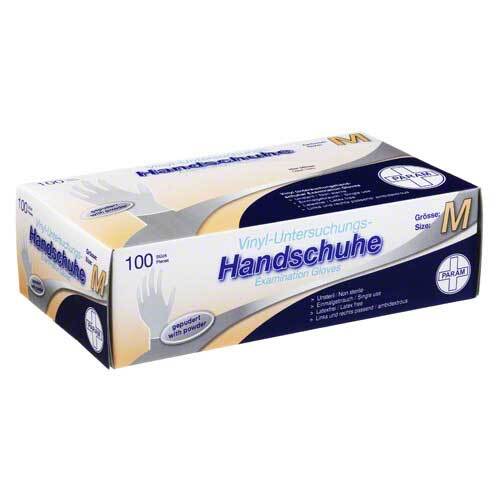 Handschuhe Einmal Vinyl gepudert M - 1