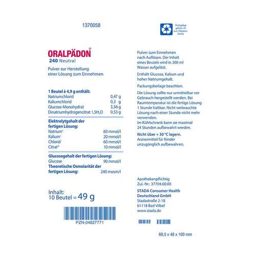 Oralp&auml;don® 240 Neutral  - 2