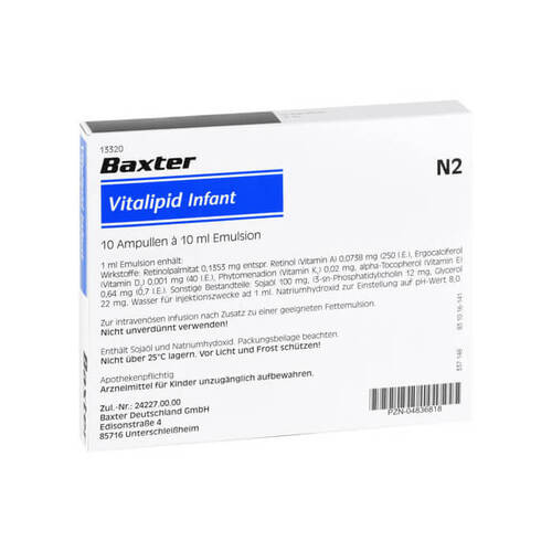 Vitalipid Infant Ampullen - 1