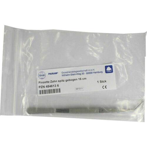 Pinzette Zahn gebogen - 1