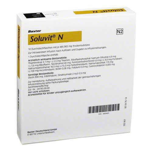 Soluvit N Trockensubstanz ohne L&ouml;sungsmittel - 1