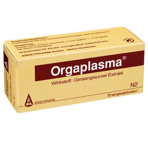 Orgaplasma &uuml;berzogene Tabletten - 1