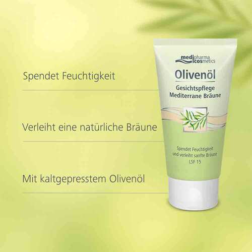 Oliven&ouml;l Gesichtspflege Creme mediterrane Br&auml;une - 4