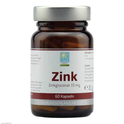 Zink 15 mg Gluconat Kapseln - 1