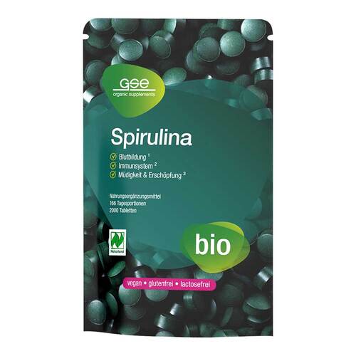 Spirulina 500 mg Bio Naturland Tabletten - 1