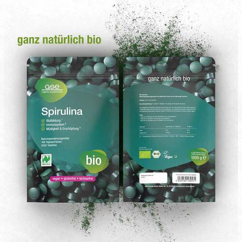 Spirulina 500 mg Bio Naturland Tabletten - 2