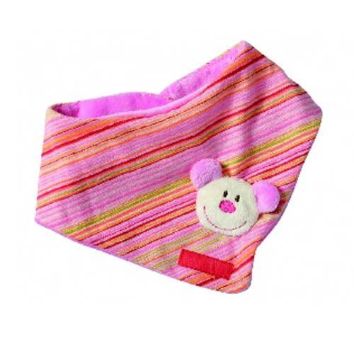 Baby Halstuch Maus pink - 1