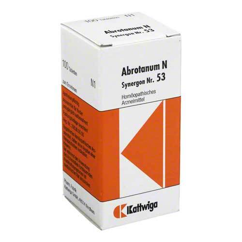 Synergon 53 Abrotanum N Tabletten - 1