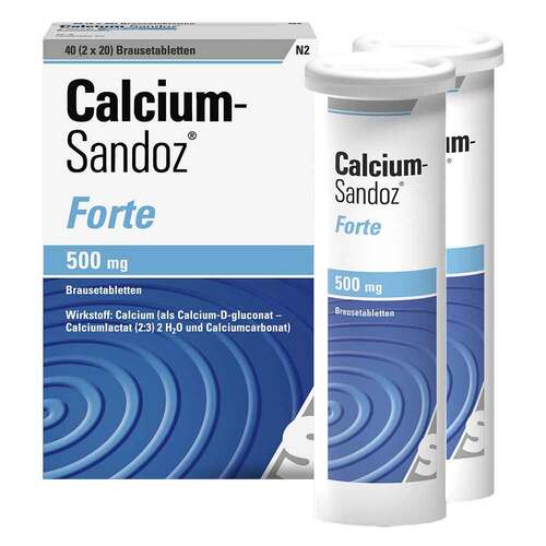 Calcium Sandoz Forte 500 mg Brausetabletten - 2