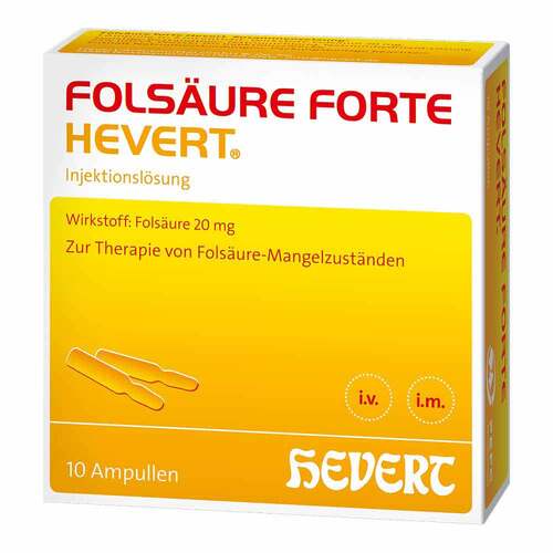 FOLS&Auml;URE FORTE HEVERT® Ampullen - 1