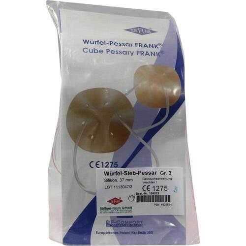 W&uuml;rfelpessar Sieb Silikon 37 mm Gr&ouml;&szlig;e 3 - 1