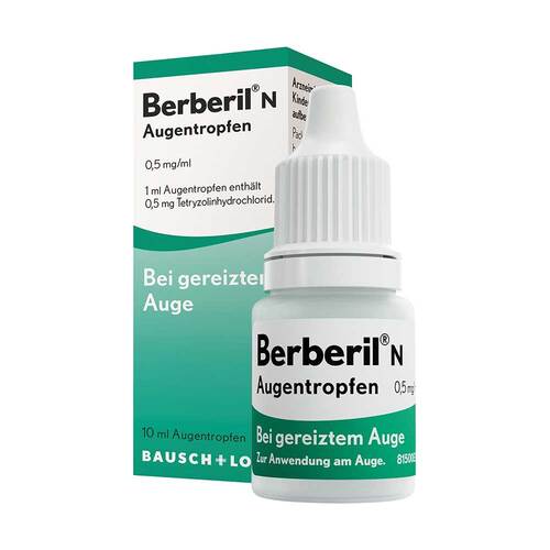 Berberil® N Augentropfen bei akut ger&ouml;teten, gereizten Augen - 1