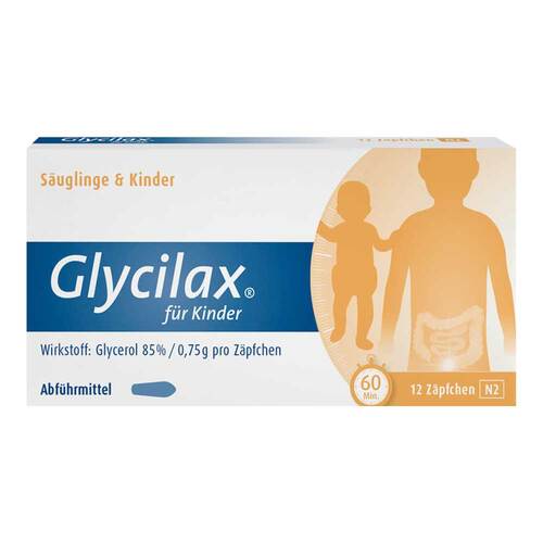 Glycilax® Z&auml;pfchen f&uuml;r Kinder - 1