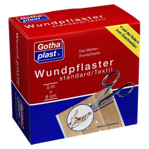 Gothaplast Wundpflaster standard 6 cm x 5 m Rolle - 1