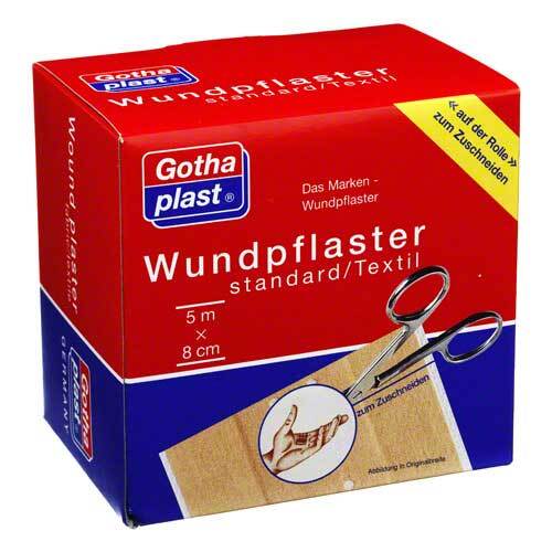 Gothaplast Wundpflaster standard 8 cm x 5 m Rolle - 1