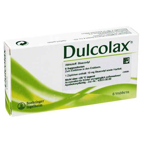 Dulcolax 10 mg Z&auml;pfchen - 1
