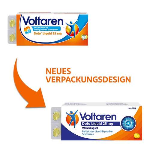 Voltaren Dolo Liquid 25 mg Weichkapseln, gegen R&uuml;ckenschmerzen - 2