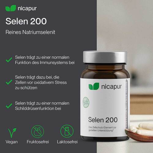 Nicapur Selen 200 Kapseln - 4