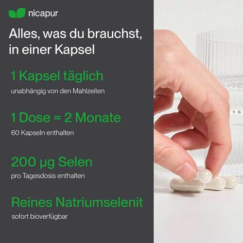 Nicapur Selen 200 Kapseln - 6