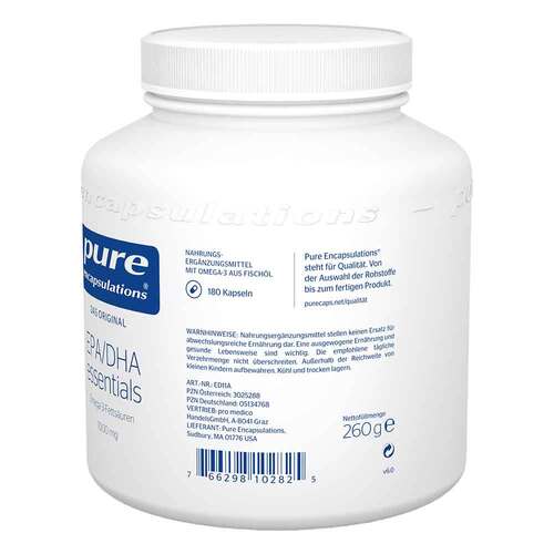 Pure Encapsulations EPA/DHA essentials 1000 mg Kapseln - 2