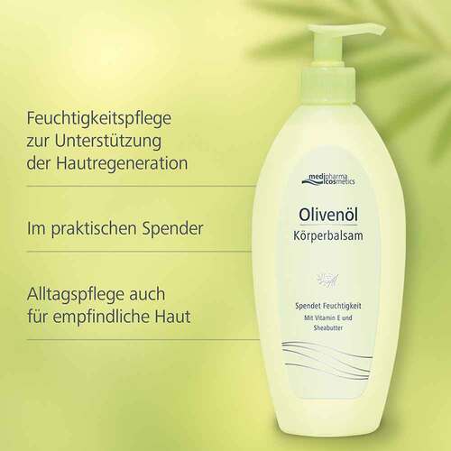 Oliven&ouml;l K&ouml;rper-Balsam im Spender - 3