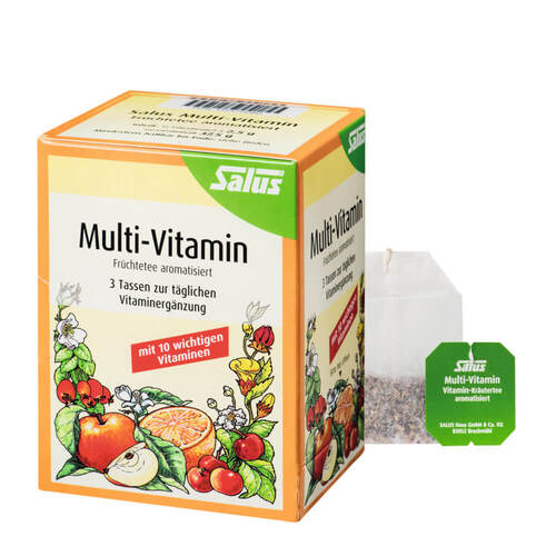 Multi-Vitamin Fr&uuml;chtetee mit nat&uuml;rl. Aroma Salus - 1
