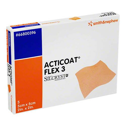 Acticoat Flex 3 5x5 cm Verband - 1