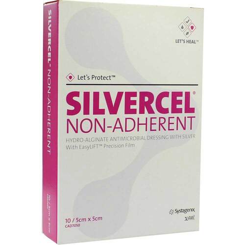 Silvercel Non Adherent Kompressen 5x5cm - 1