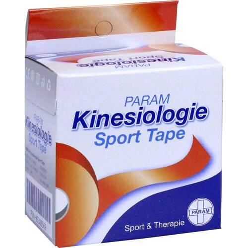 Kinesiologie Sport Tape 5 cm x 5 m rot - 1