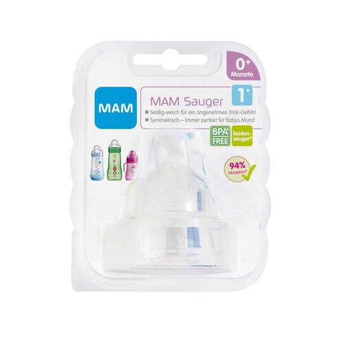 Mam Sauger Gr&ouml;&szlig;e 1 0 + Monate Silikon - 1