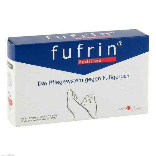 Fufrin Pediflex Pflegesyst.Socke + Salbe Gr&ouml;&szlig;e 38 - 42 - 1