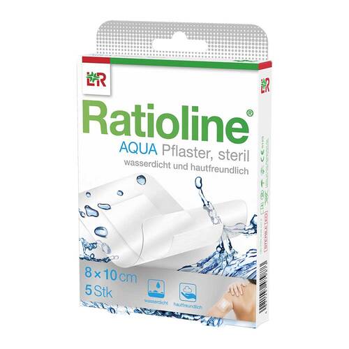 Ratioline aqua Duschpflaster Plus 8x10 cm steril - 2