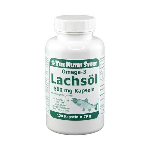 Omega 3 Lachs&ouml;l 500 mg Kapseln - 1