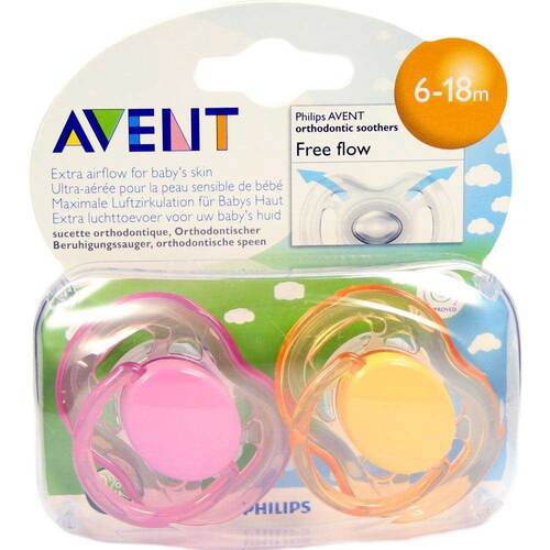 Avent Schnuller Freeflow 6 - 18 Mon.BPA-frei - 1