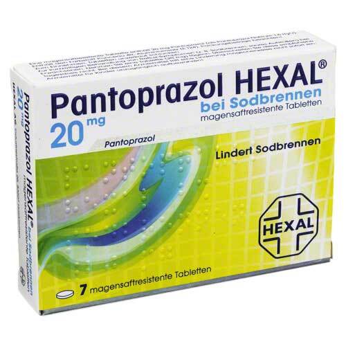 Pantoprazol Hexal b.Sodbrennen magensaftresistent Tabletten - 1