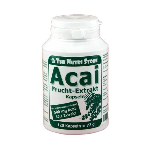 Acai Frucht Extrakt 500 mg vegetarische Kapseln - 1