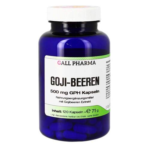 Goji Beeren 500 mg GPH Kapseln - 1