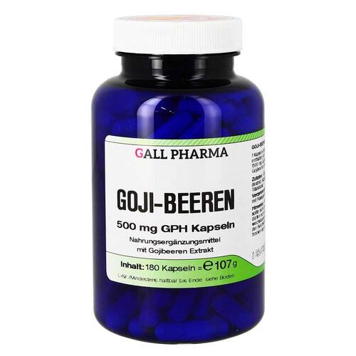 Goji Beeren 500 mg GPH Kapseln - 1