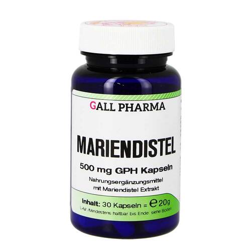 Mariendistel 500 mg GPH Kapseln - 1