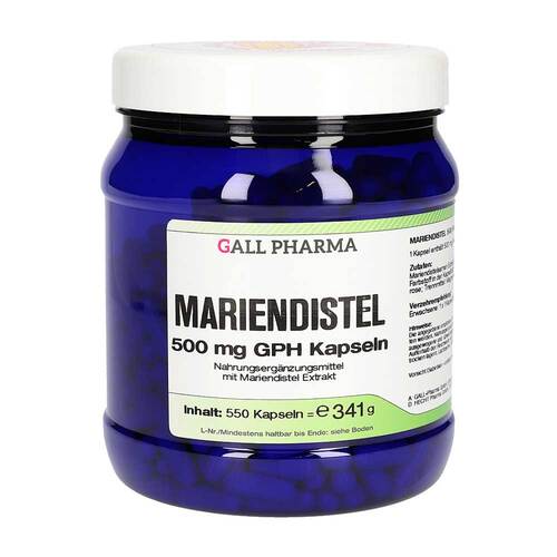 Mariendistel 500 mg GPH Kapseln - 1