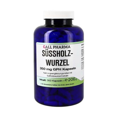 S&uuml;ssholzwurzel 350 mg GPH Kapseln - 1