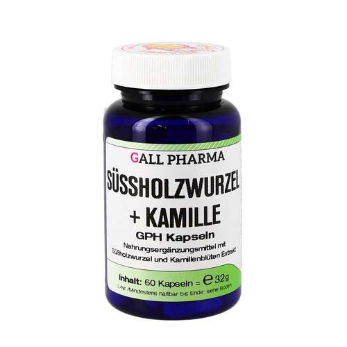 S&uuml;ssholzwurzel + Kamille GPH Kapseln - 1