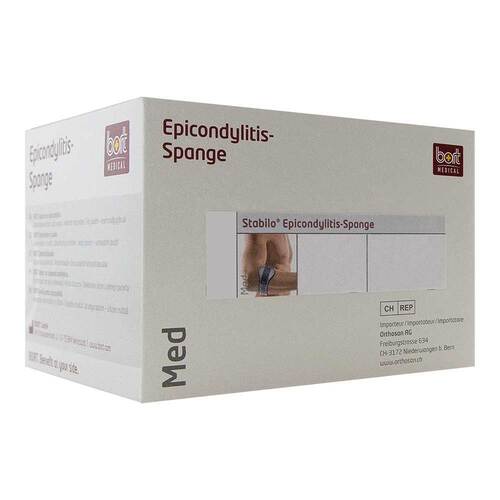 Bort Stabilo Epicondylitis Spange Gr&ouml;&szlig;e 2 grau - 1