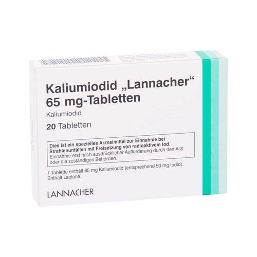 Kaliumiodid „Lannacher“ 65 mg-Tabletten zur Iodblockade - 1