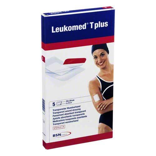Leukomed transp. plus sterile Pflaster 10x20 cm - 1