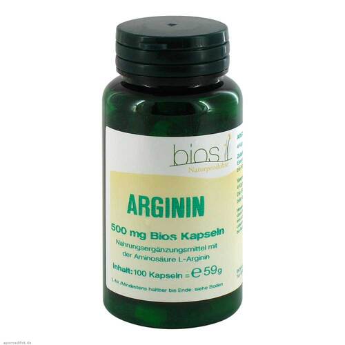 Arginin 500 mg Bios Kapseln - 1